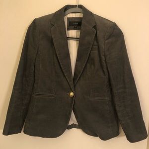 NWOT J. Crew Campbell Corduroy Blazer Size 2P